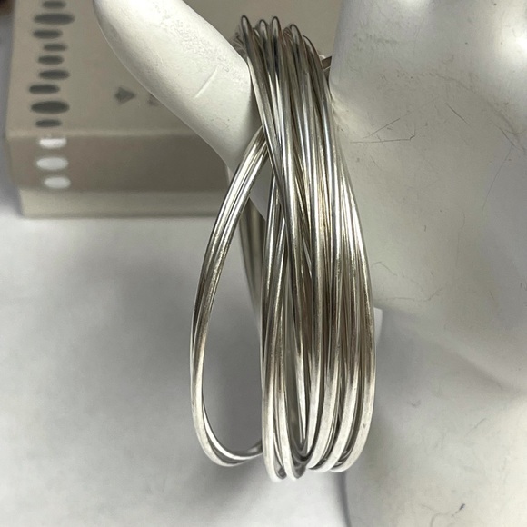 Silpada Salute Sterling Silver 21 Bangles - Picture 4 of 7